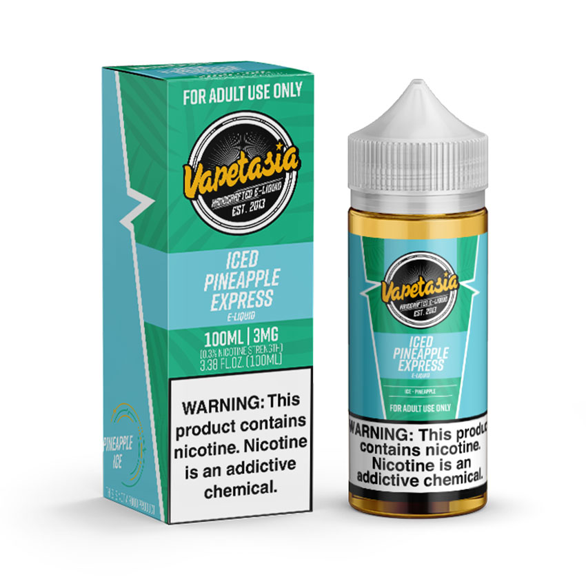 100ml Vapetasia Iced Pineapple Express E-liquid 