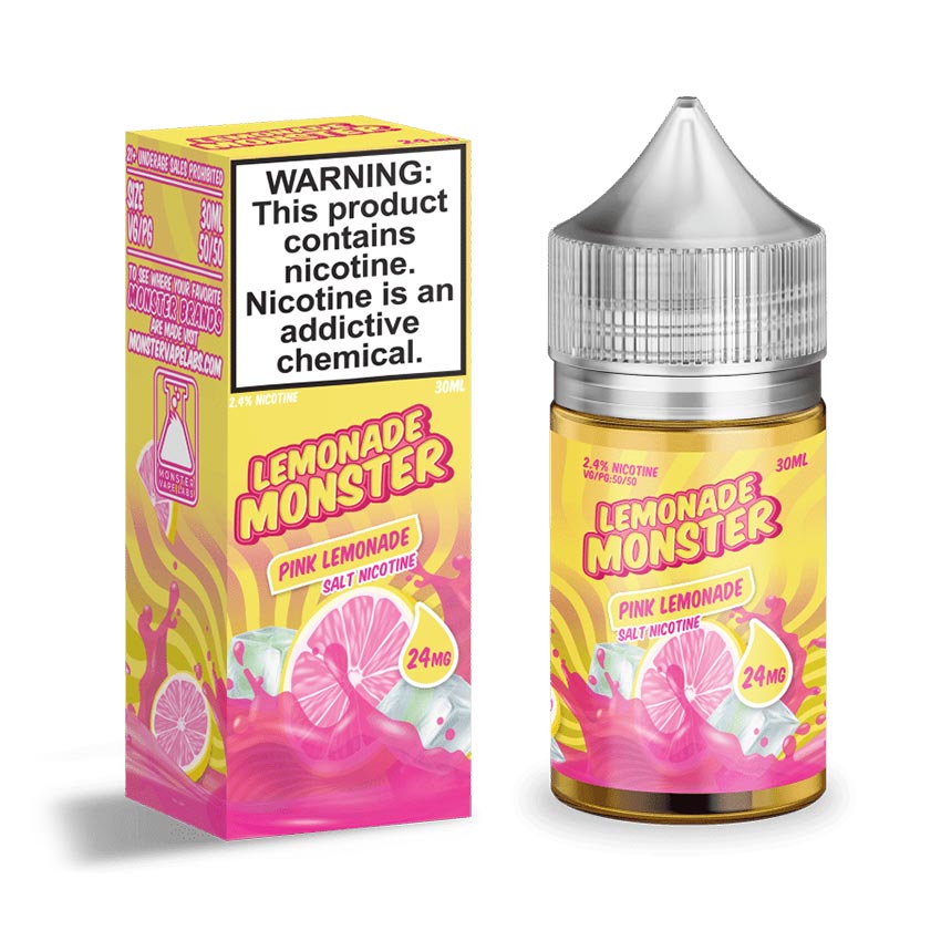 30ml Jam Monster Lemonade Monster Pink Lemonade Salt E-liquid