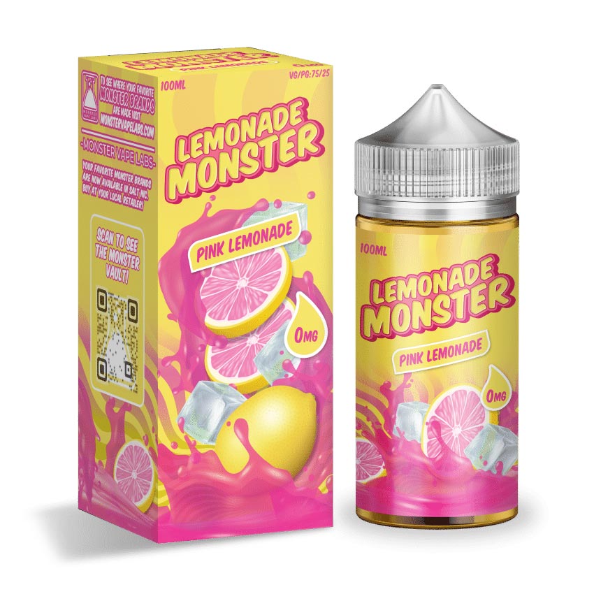 100ml Jam Monster Lemonade Monster Pink Lemonade E-liquid