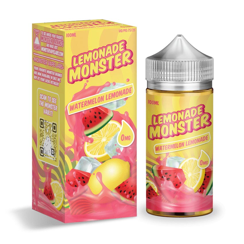 100ml Jam Monster Lemonade Monster Watermelon Lemonade E-liquid