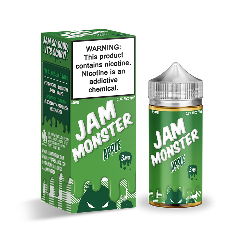 100ml Jam Monster Apple E-liquid