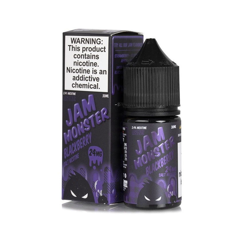 30ml Jam Monster Blackberry Nic Salt E-liquid