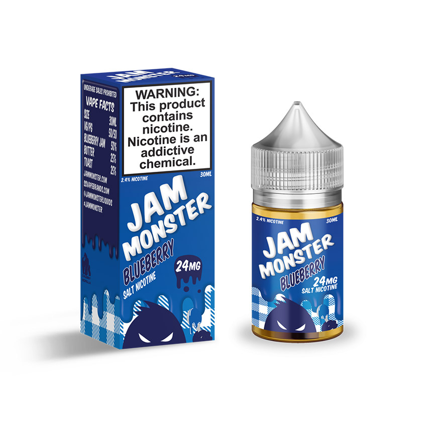 30ml Jam Monster Bluberry Salt E-liquid