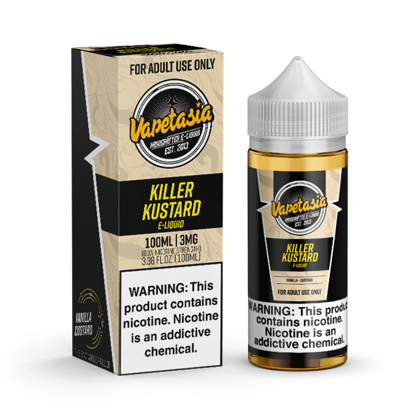 100ml Vapetasia Killer Kustard E-liquid