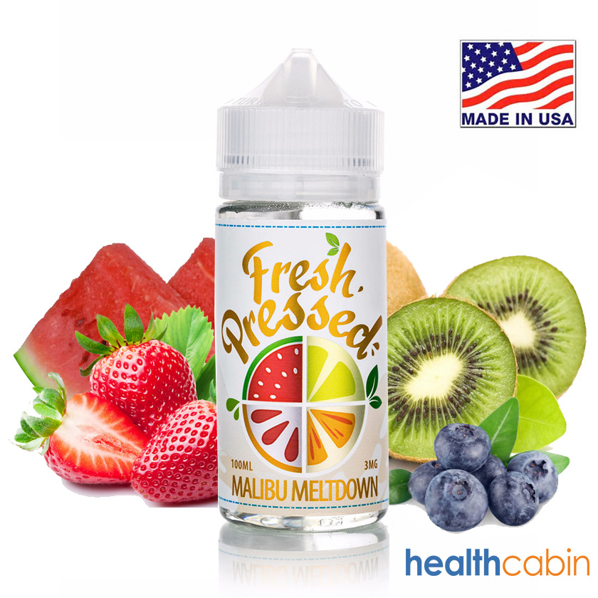 100ml Fresh Pressed Malibu Meltdown Classic E-liquid