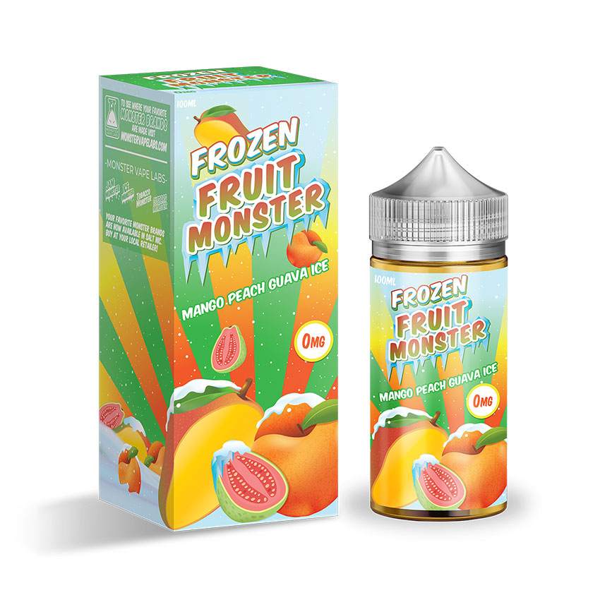 100ml Jam Monster Frozen Fruit Monster Mango Peach Guava ICE E-liquid