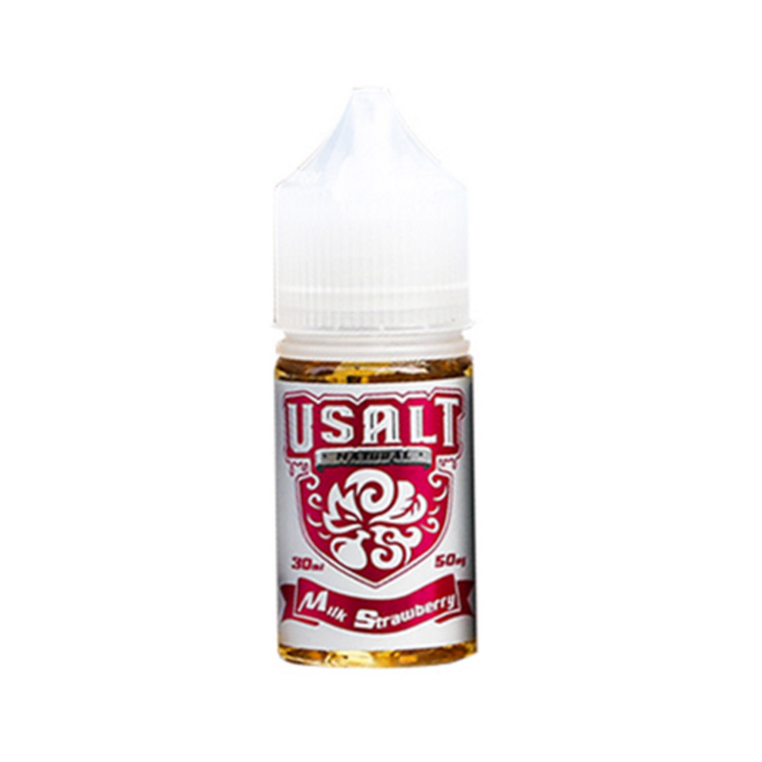 30ml Usalt Premium Nic Salt Milk Strawberry E-liquid