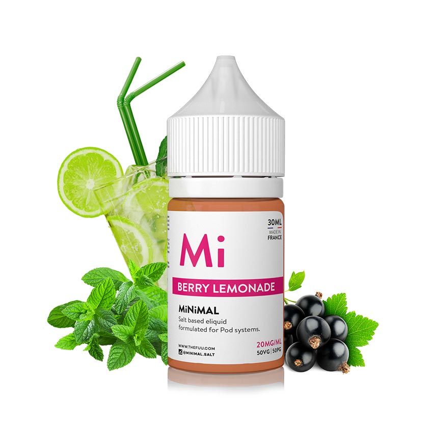 30ml Minimal Berry Lemonade Salt E-liquid