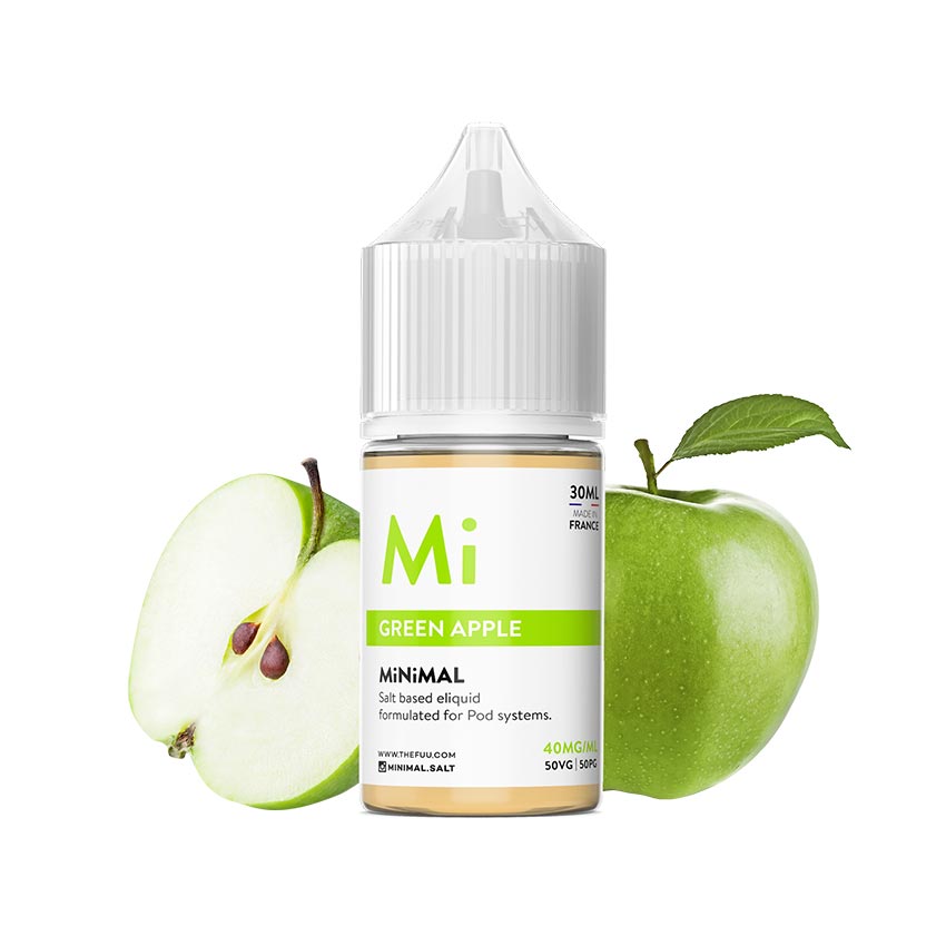 30ml Minimal Green Apple Salt E-liquid