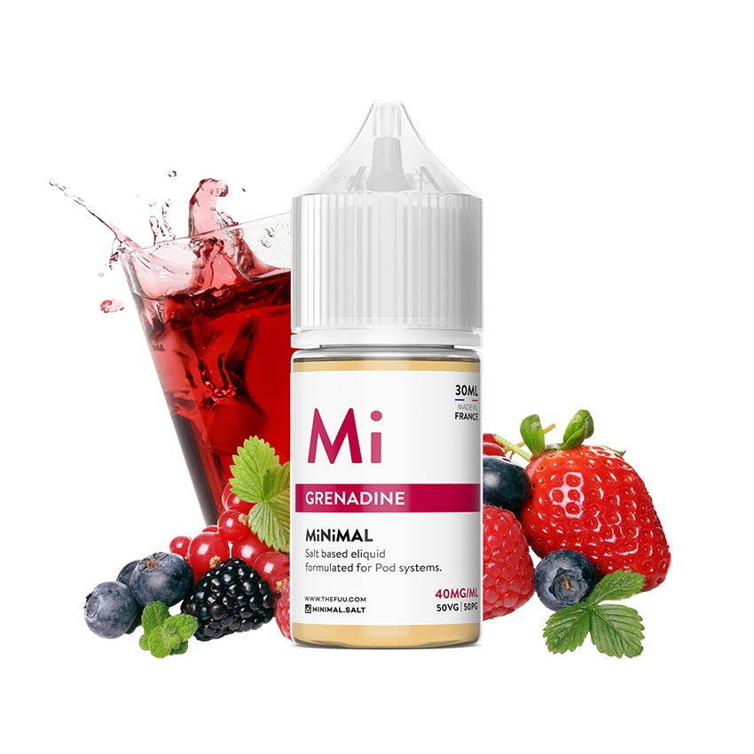 30ml Minimal Grenadine Salt E-liquid