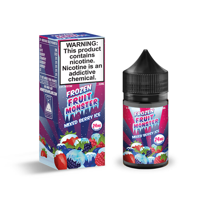 30ml Jam Monster Frozen Fruit Monster Mixed Berry ICE Salt E-liquid