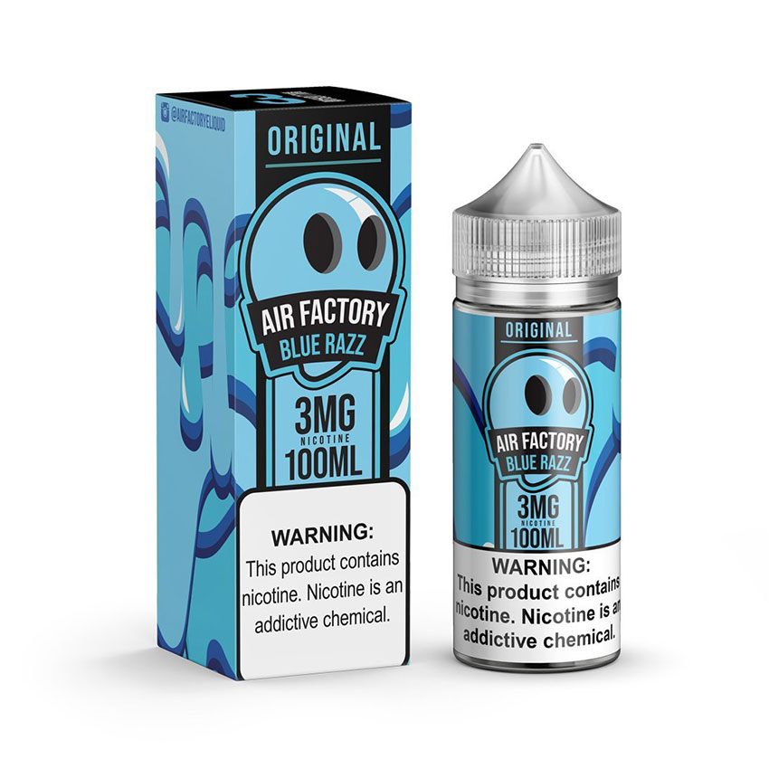 100ml Air Factory Original Blue Razz E-Liquid