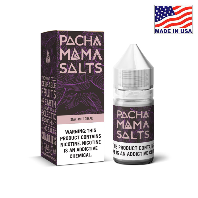 30ml Charlie's Chalk Dust Pachamama Salts Starfruit Grape E-liquid