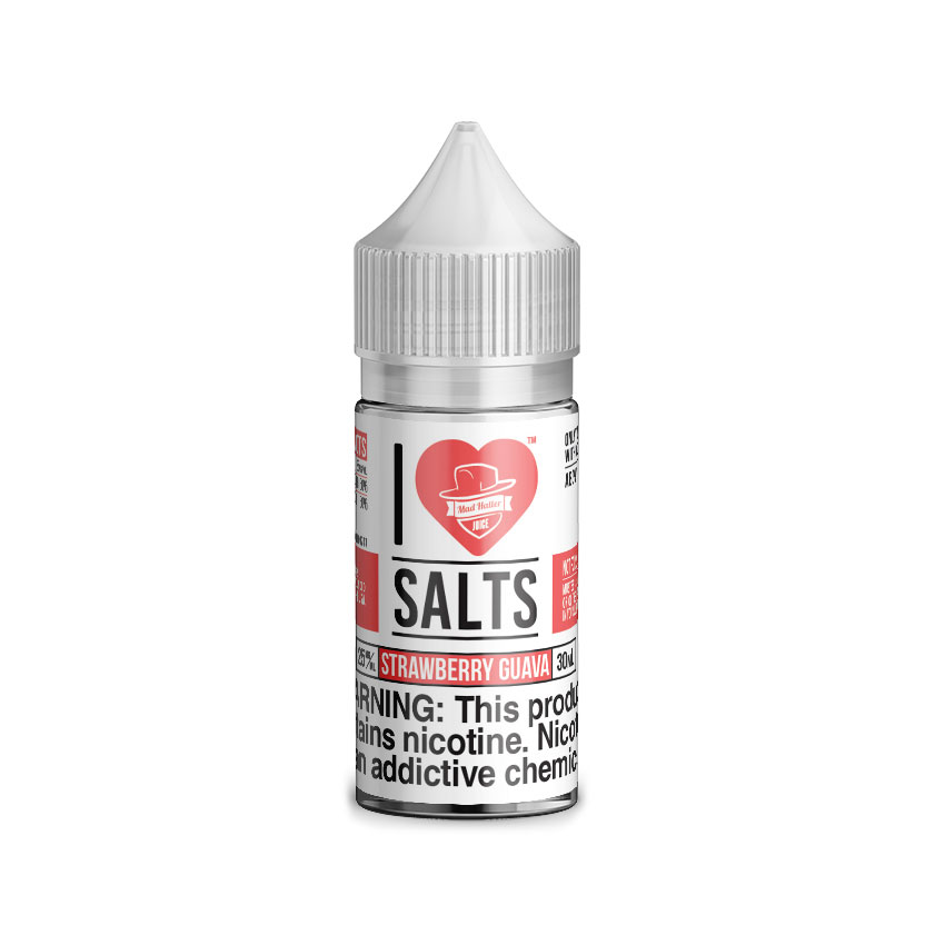 30ml Mad Hatter I Love Salts Strawberry Guava Salt E-liquid
