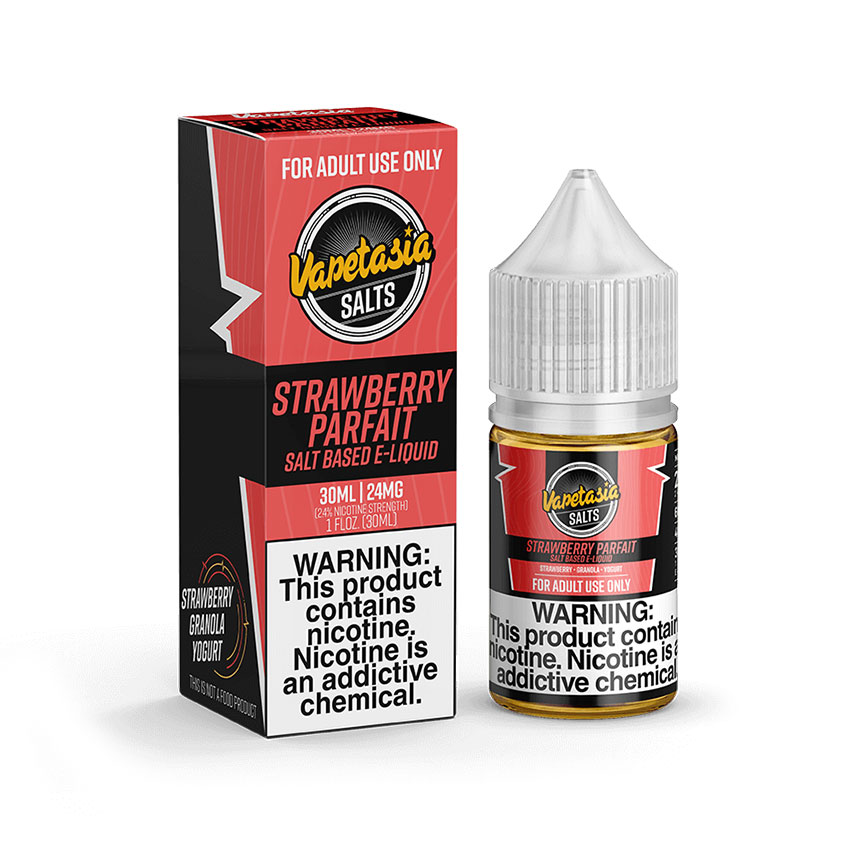 30ml Vapetasia Salts Strawberry Parfait E-liquid