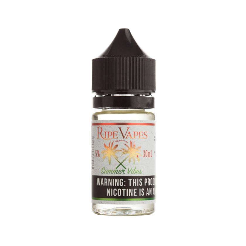 30ml Ripe Vapes Handcrafted Saltz Summer Vibes E-liquid