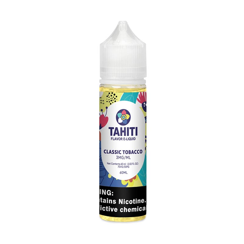 60ml Tahiti Classic Tobacco E-Liquid