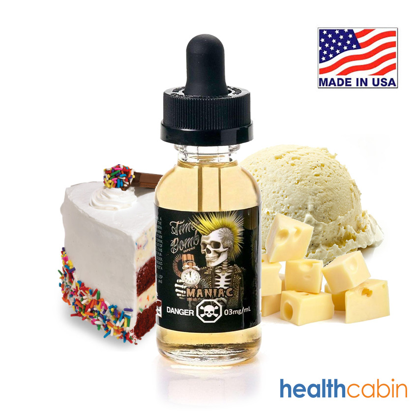 60ml Time Bomb Vapors Maniac E-liquid