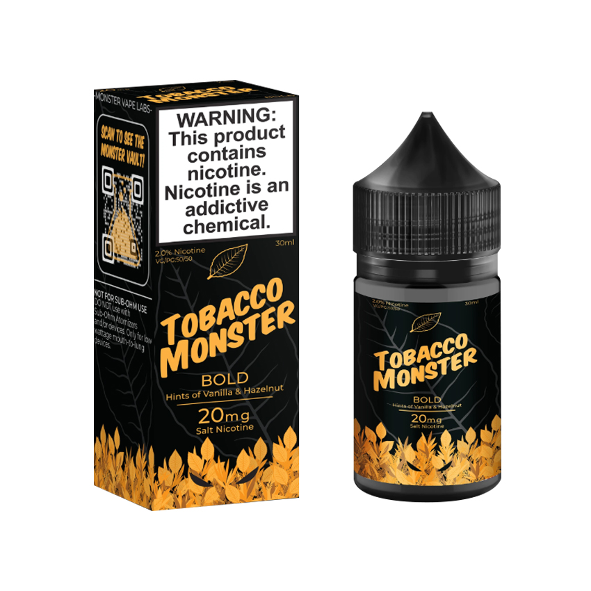 30ml Jam Monster Tobacco Monster Bold Salt E-liquid