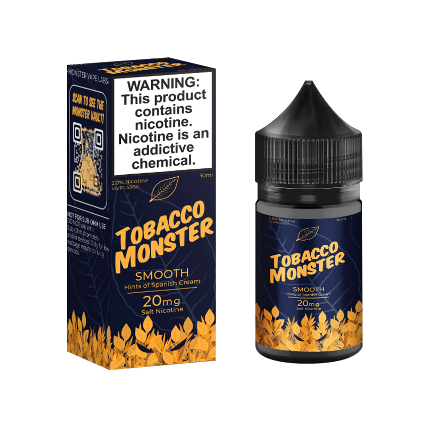 30ml Jam Monster Tobacco Monster Smooth Salt E-liquid