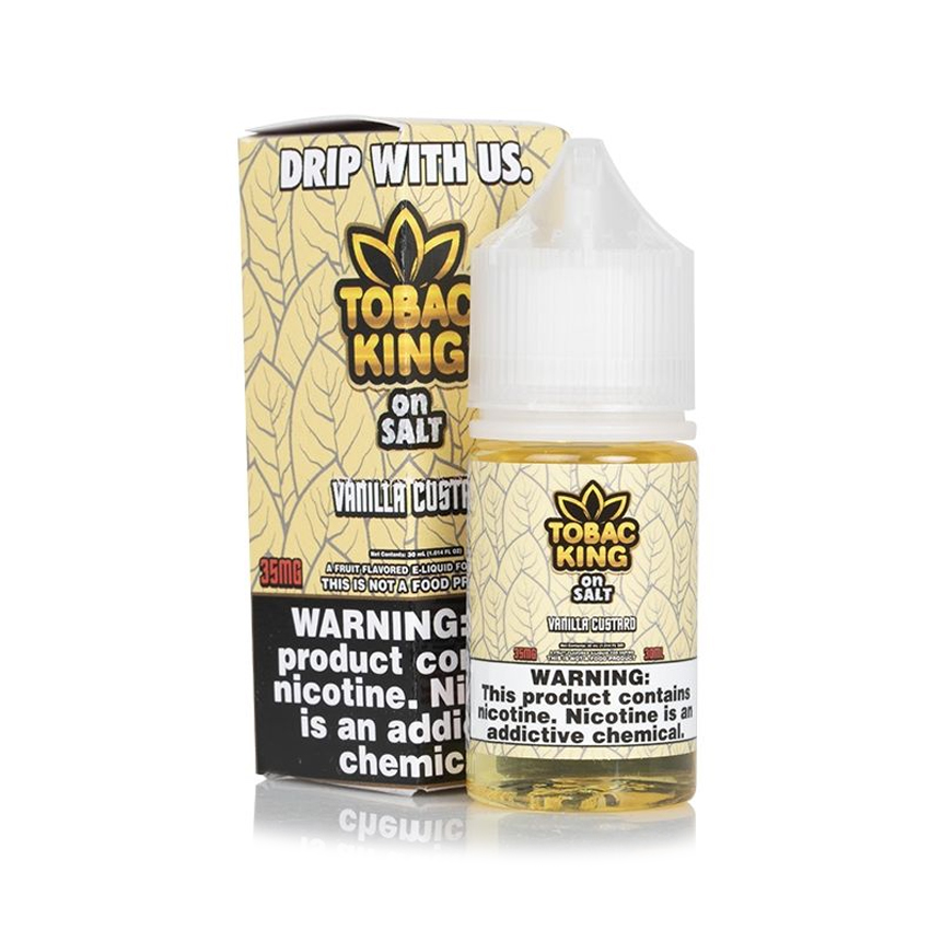 30ml Tobacco King Vanilla Custard Tobacco Salt E-liquid