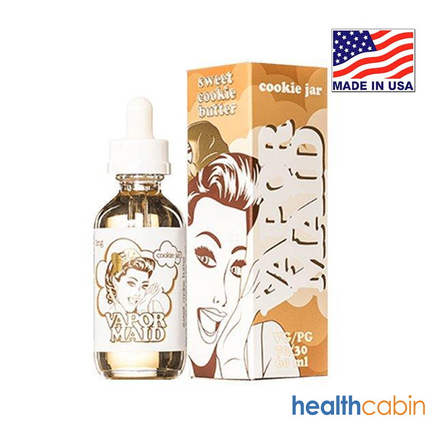 60ml Vapor Maid Cookie Butter E-liquid