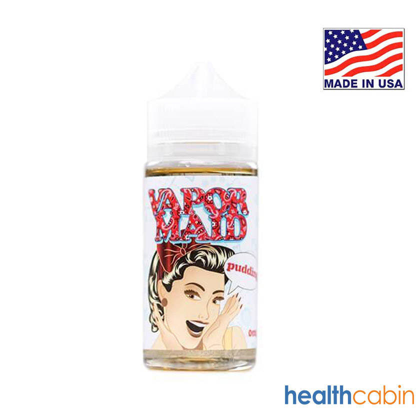 100ml Vapor Maid Pudding E-liquid