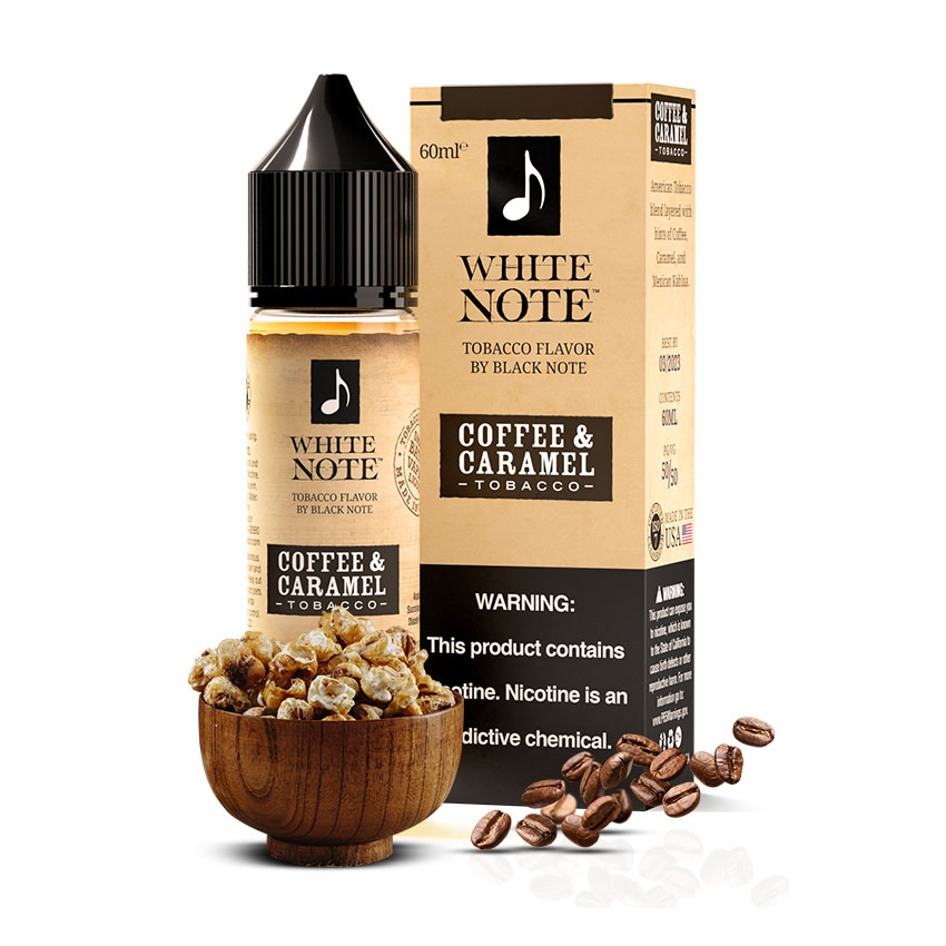 60ml White Note Coffee & Caramel Tobacco E-liquid