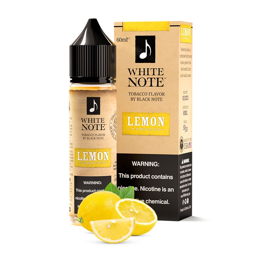 60ml White Note Lemon Tobacco E-liquid