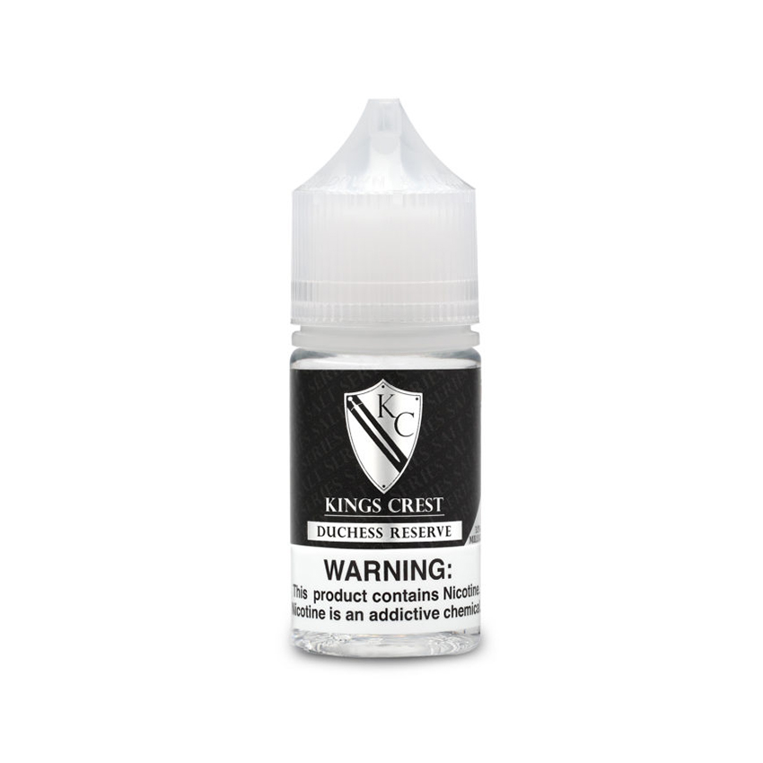 30ml Kings Crest Duchess Reserve Cream Cake Salt E-liquid