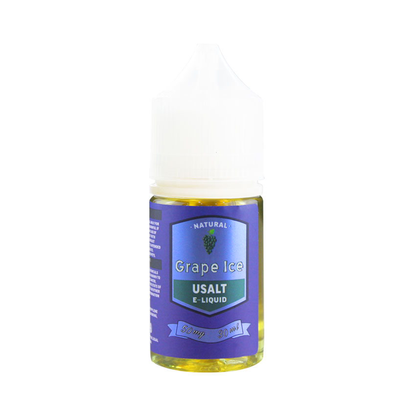 30ml Usalt Natural Nic Salt Grape Ice E-liquid