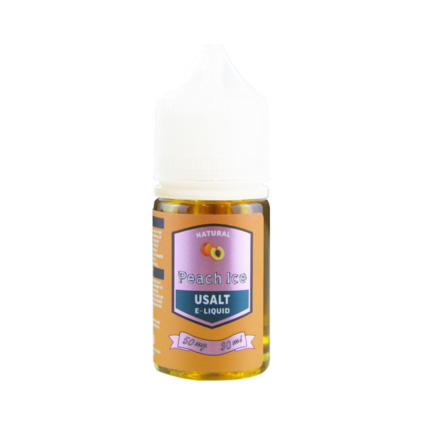 30ml Usalt Natural Nic Salt Peach Ice E-liquid