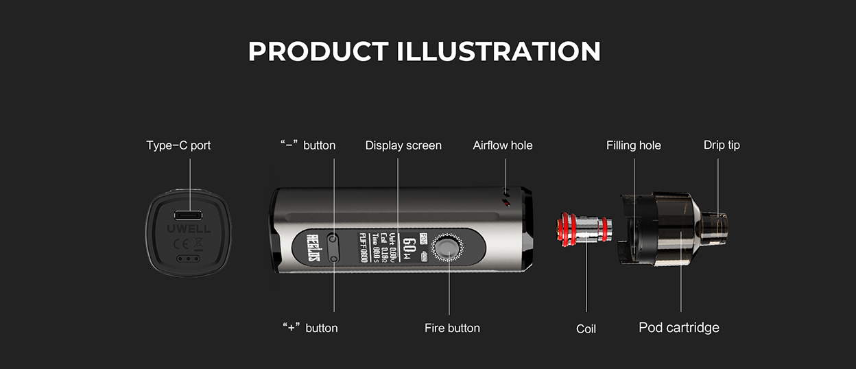 Uwell Aeglos H2 Kit
