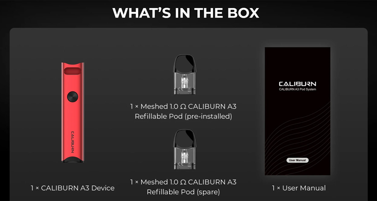 Uwell Caliburn A3 Kit