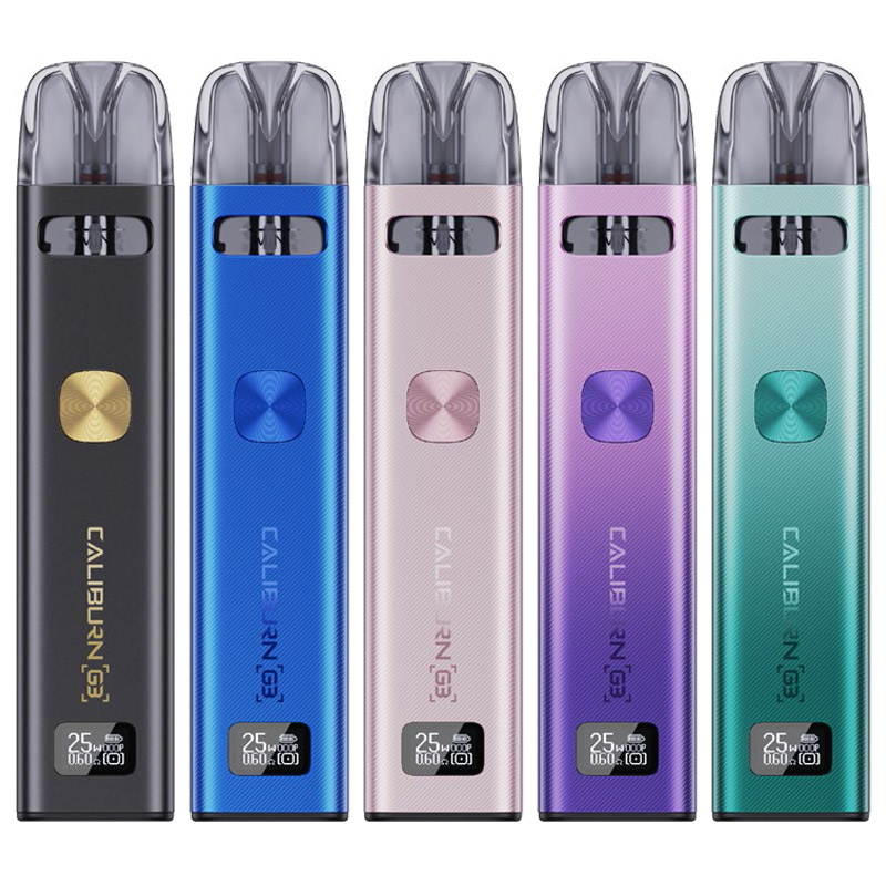 Uwell Caliburn G3 Pod System Kit 900mAh 2.5ml / 2ml (NEW CMF)