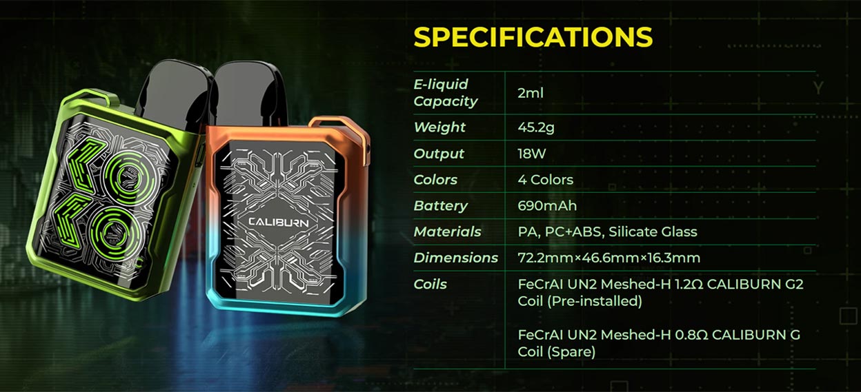 Uwell Caliburn GK2 Kit