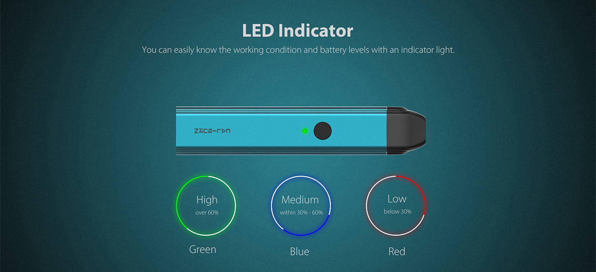 Uwell Caliburn Pod Kit 520mah