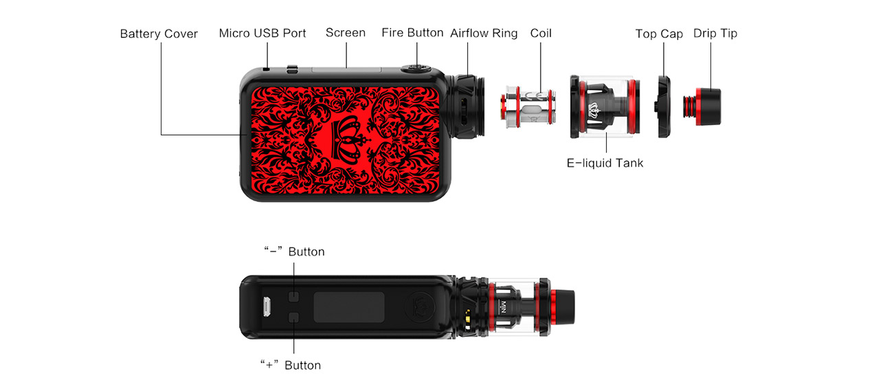 Uwell Crown IV Kit