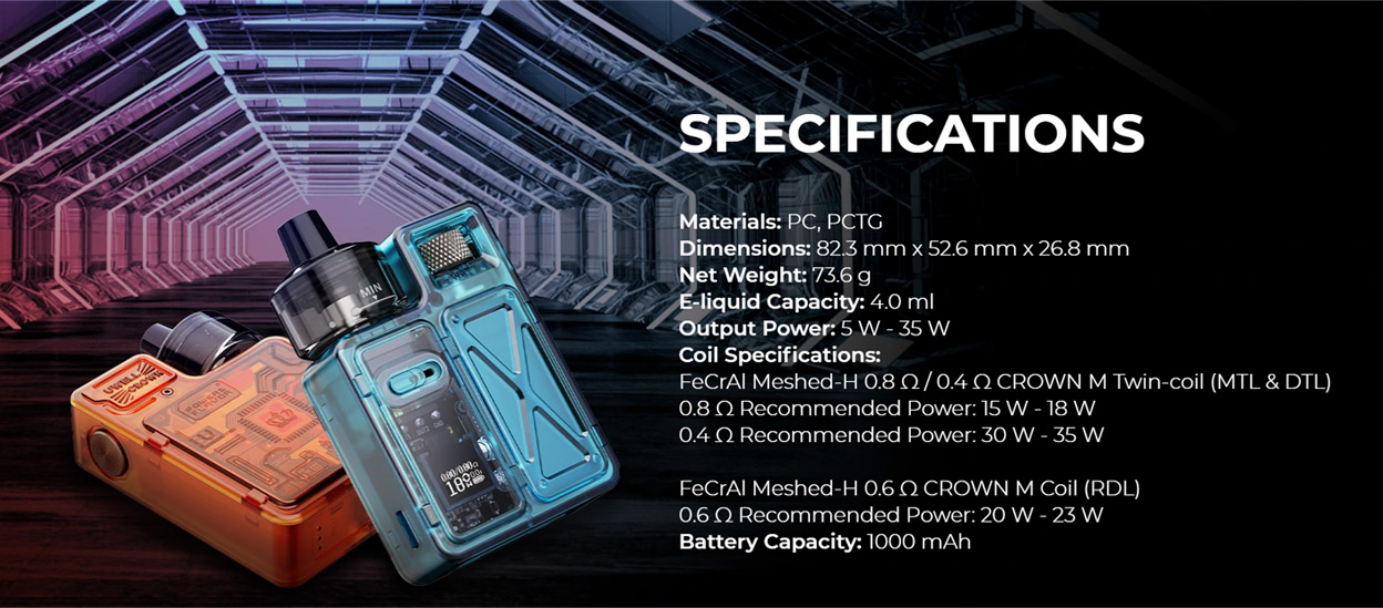 Uwell Crown M Kit