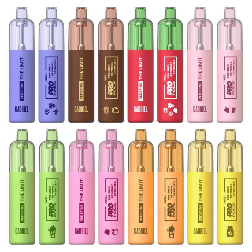 Uwell Gabriel 1201 6000 Puffs Rechargeable Disposable Kit 500mAh 12ml