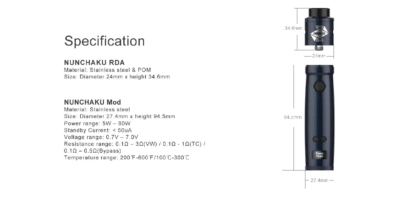 Uwell Nunchaku RDA Kit