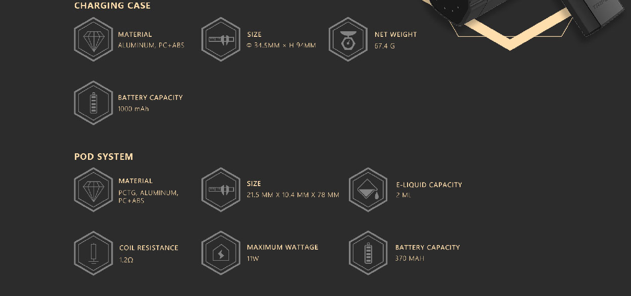 Uwell Tripod PCC Kit