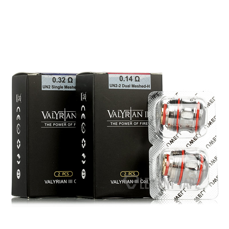 Uwell Valyrian 2/Valyrian 3 Coil for Valyrian 2 Tank, Valyrian 2 Pro Tank，Valyrian 3 Tank(2pcs/pack)