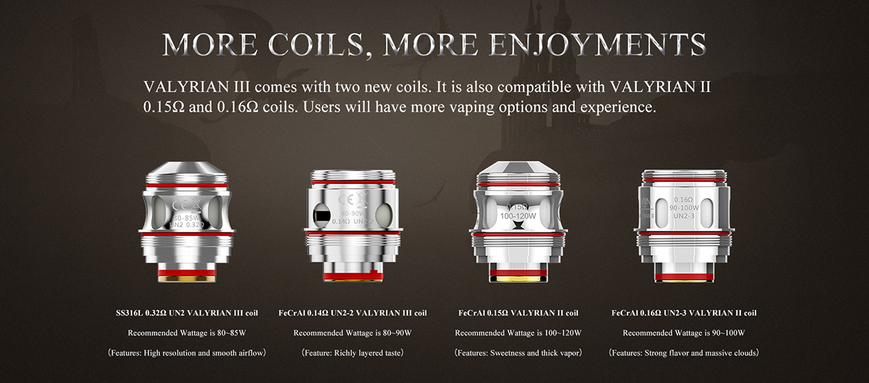 Uwell Valyrian 3 200W Mod Kit 6ml