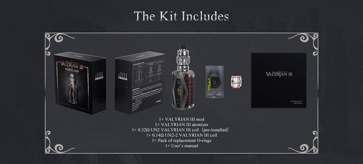 Uwell VALYRIAN III Kit