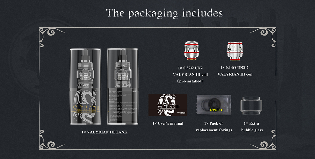 Uwell VALYRIAN III Tank