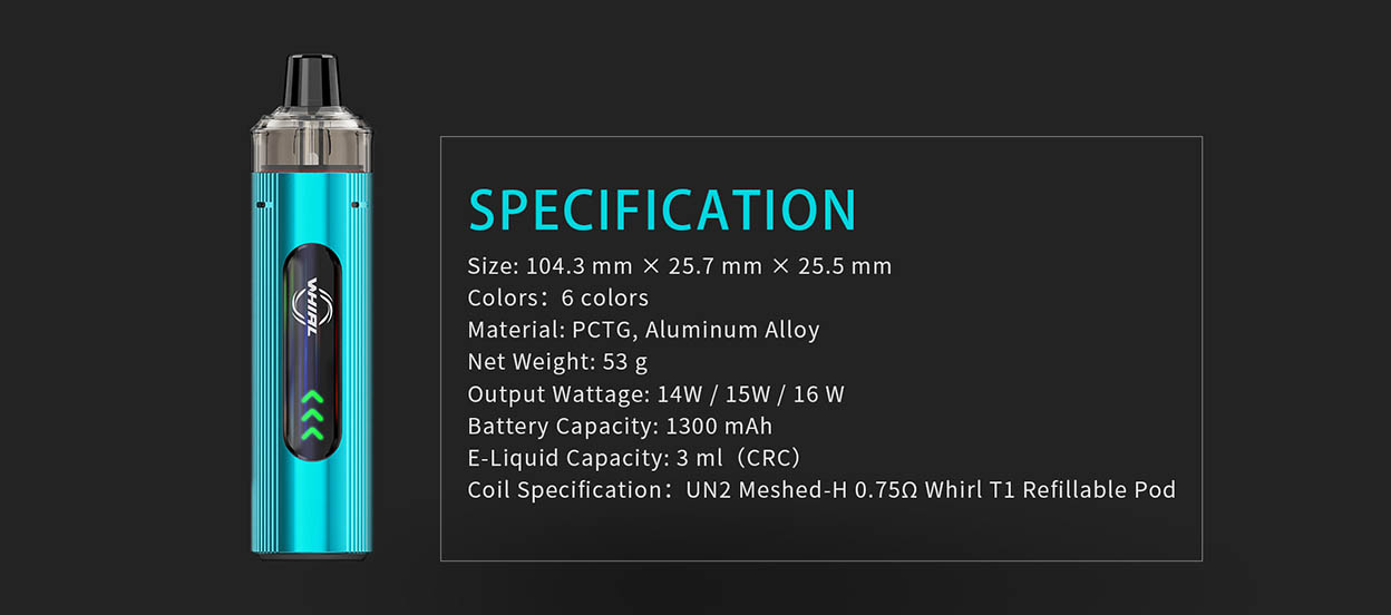 Uwell WHIRL T1 Kit