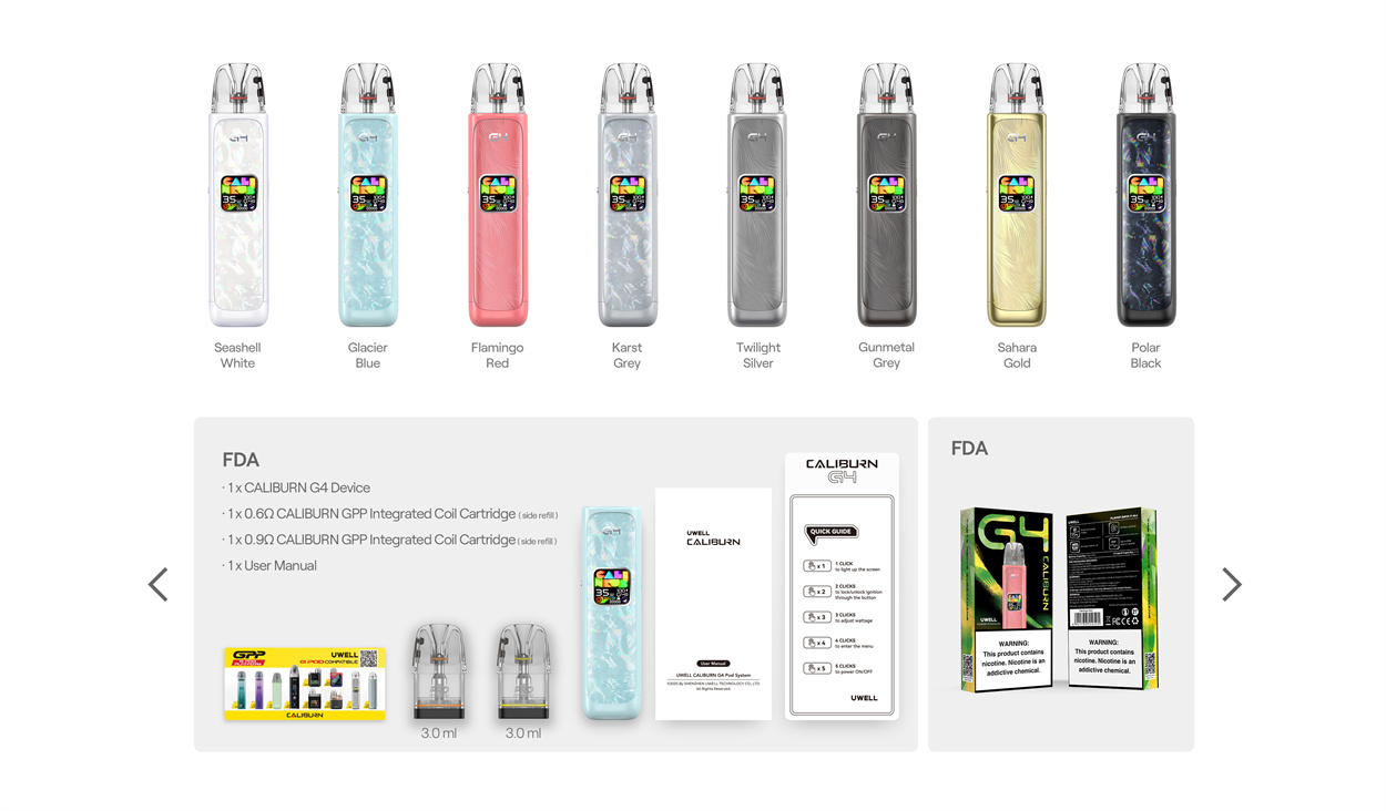 Uwell Caliburn G4 Pod