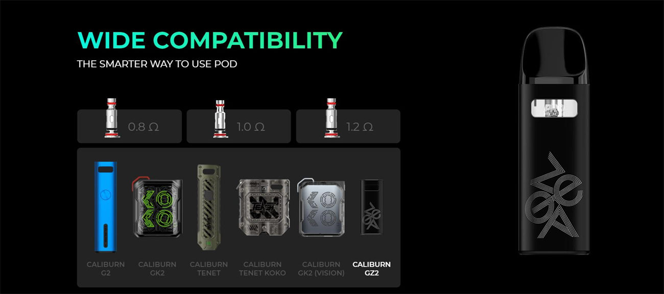 Uwell Caliburn gz2 Pod System Kit