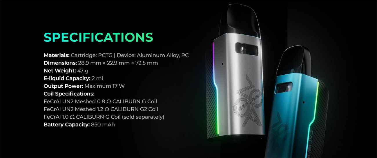 Uwell Caliburn gz2 Pod System Kit